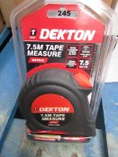Dekton 7.5Mtr Tape measure, new