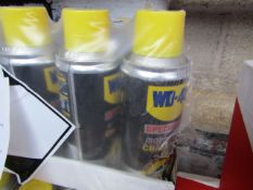 6x 200ml Canisters of WD 40 Motorbike chain wax, new