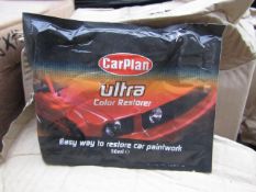 Box of 100x 50ml Car Plan Ultra Colour restorer, new.