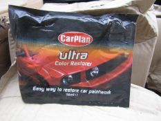 Box of 100x 50ml Car Plan Ultra Colour restorer, new.