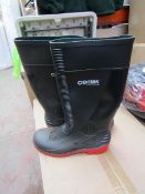 Centex S55 Comnpactor Steel Toe Cap Wellies size 8, new