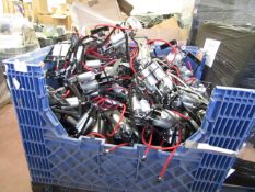 Pallet of approx 100 Streetwise foot pumps, look to be mainly double barrel, these are all loose