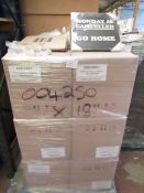 Pallet of approx 120 Mondays Cancelled novelty canvas prints, new