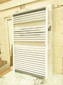 Tissino Hugo series 2 Chunky 1212x750mm White towel radiator, new and boxed.