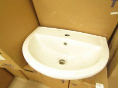 Lecico - Rimini 500mm 1TH Basin - New and Boxed.