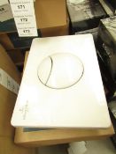 Villeroy and Boch flush plate, new and boxed.