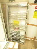Carisa Frame Chrome 500x1050 radiator, with box, RRP £401, please read lot 0.