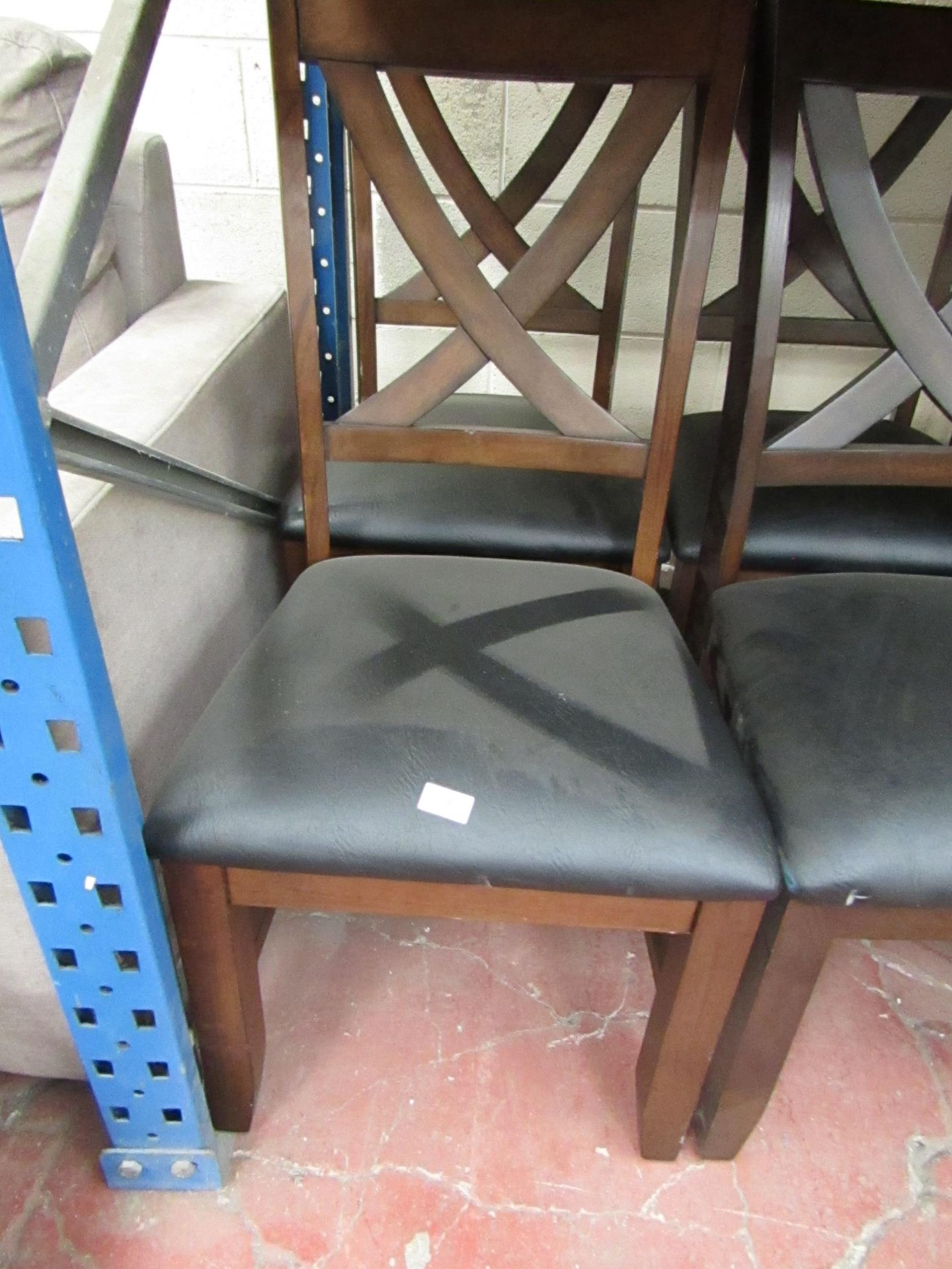 2x Bayside Dinign chairs, a few little marks that could be touched up, but overall good condition