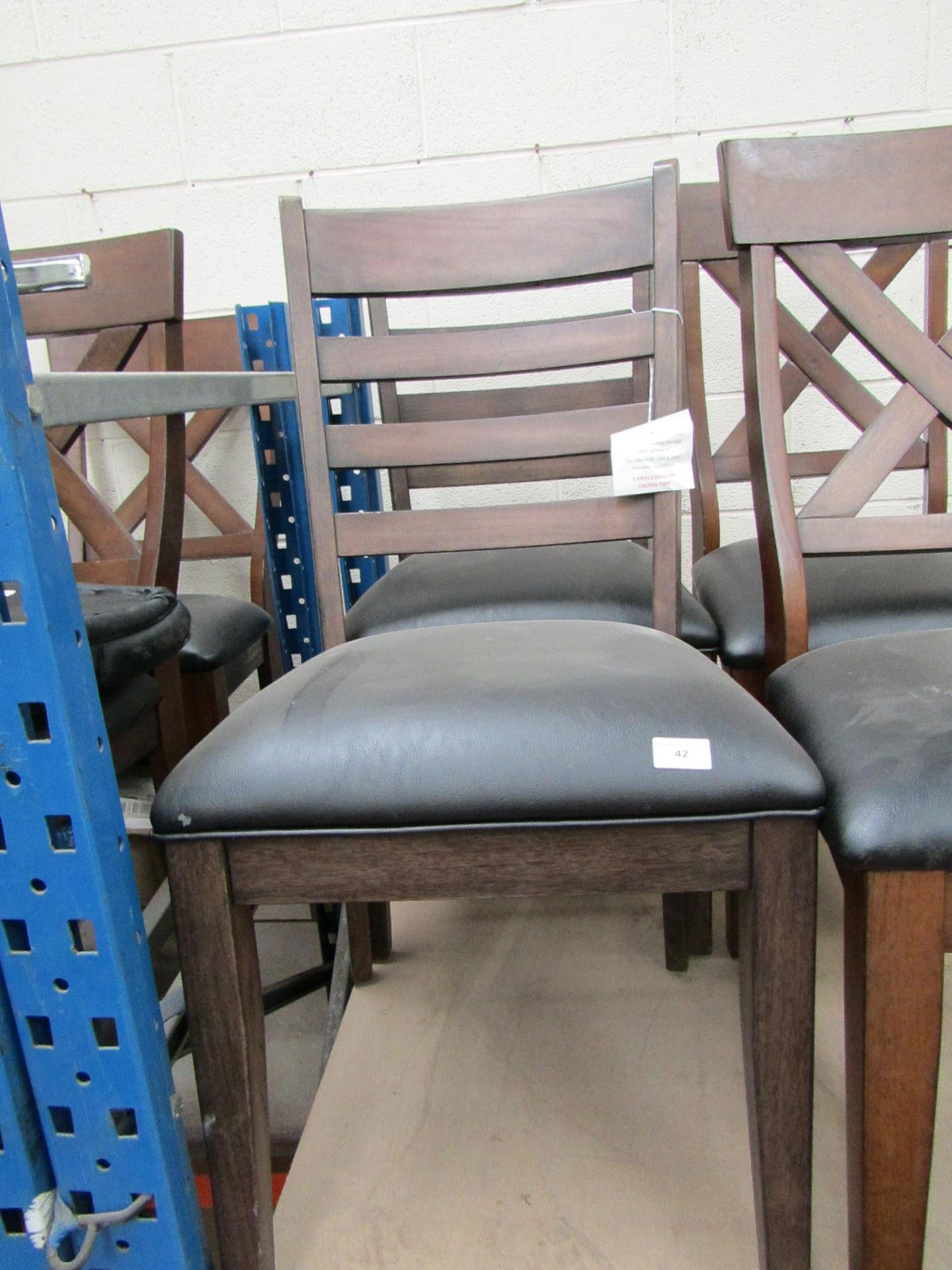 2x Bayside Dinign chairs, a few little marks that could be touched up, but overall good condition