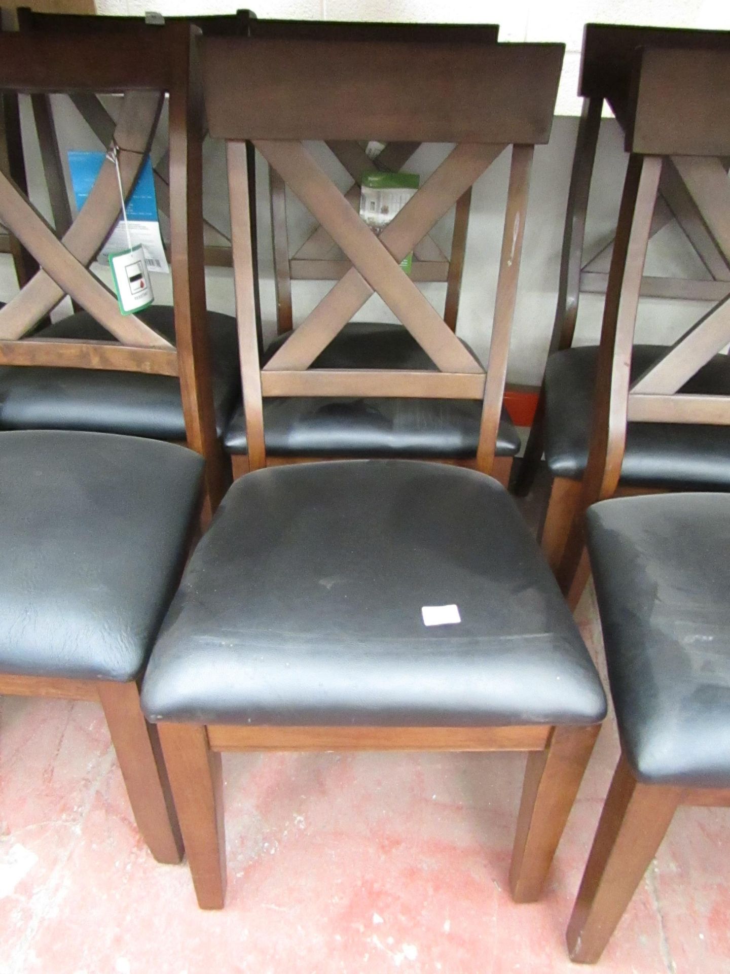 2x Bayside Dinign chairs, a few little marks that could be touched up, but overall good condition