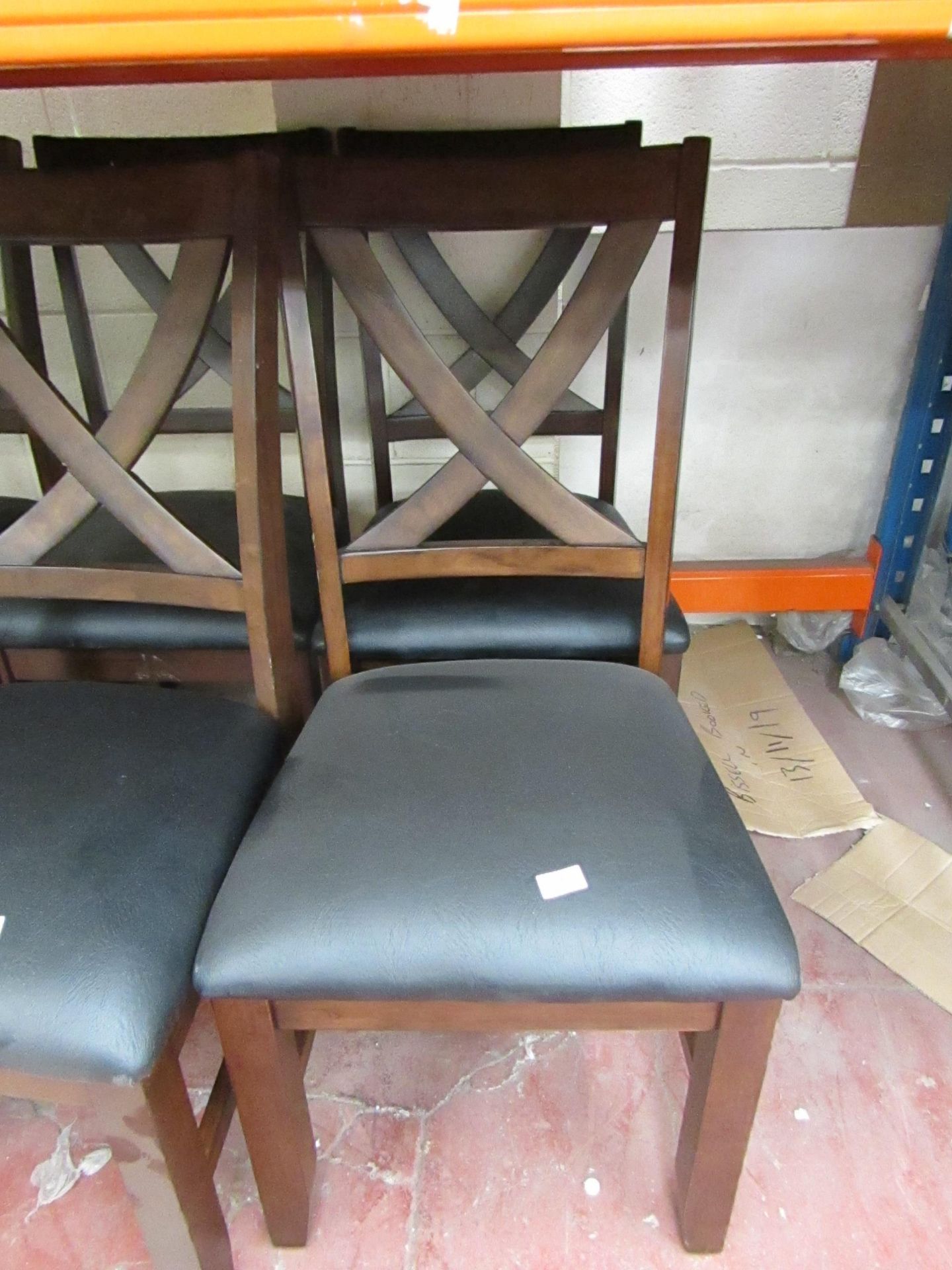 2x Bayside Dinign chairs, a few little marks that could be touched up, but overall good condition