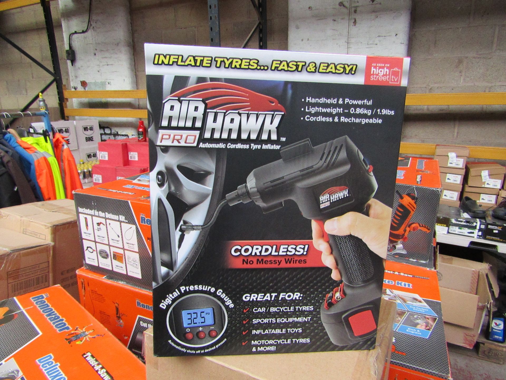 | 1X | AIR HAWK PRO | NEW AND SEALED | SKU C5060191466837 | NO ONLINE RESALE | RRP £49.99 |