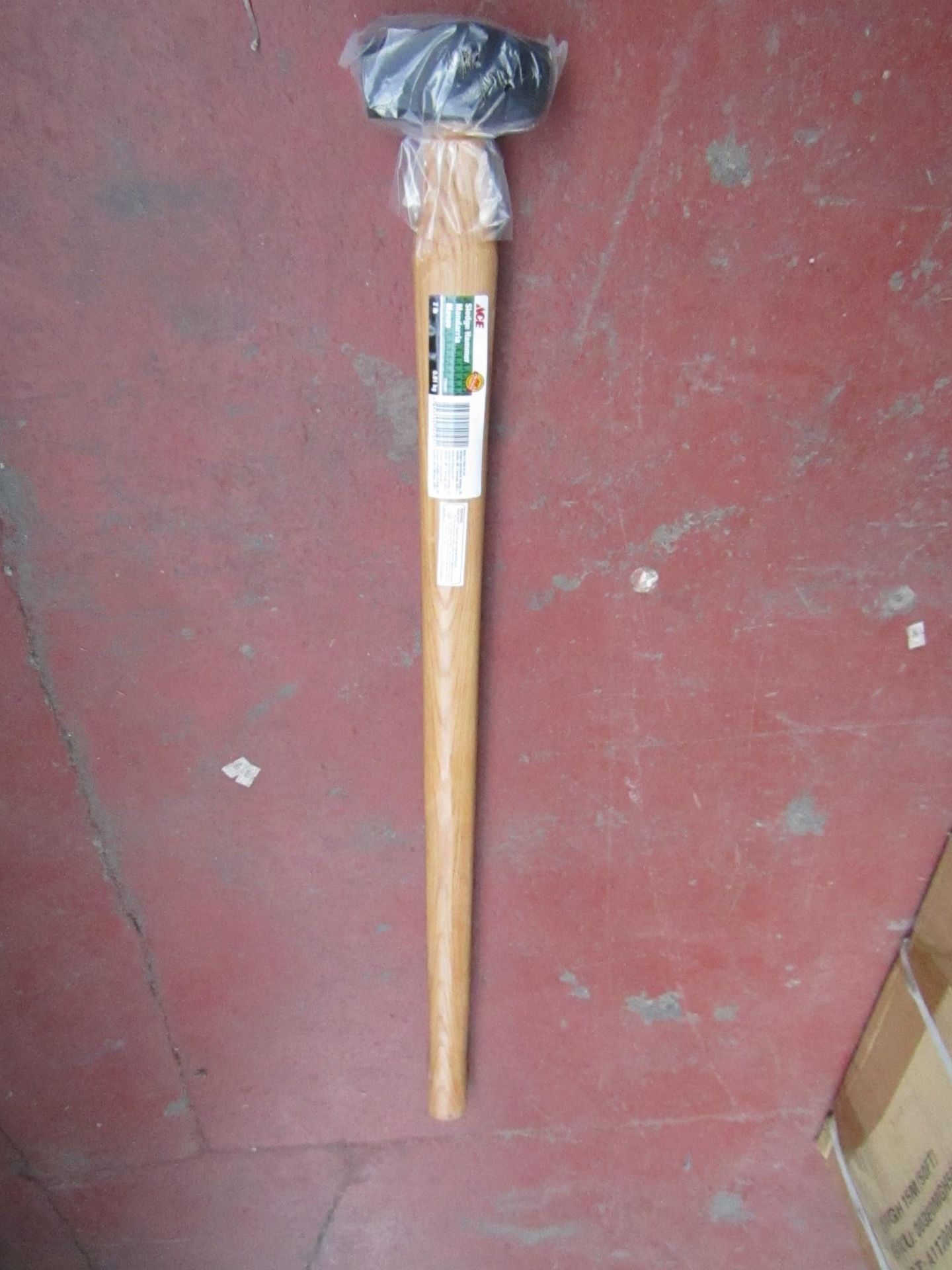 Ace 2LB sledge hammer with hickory handle, new