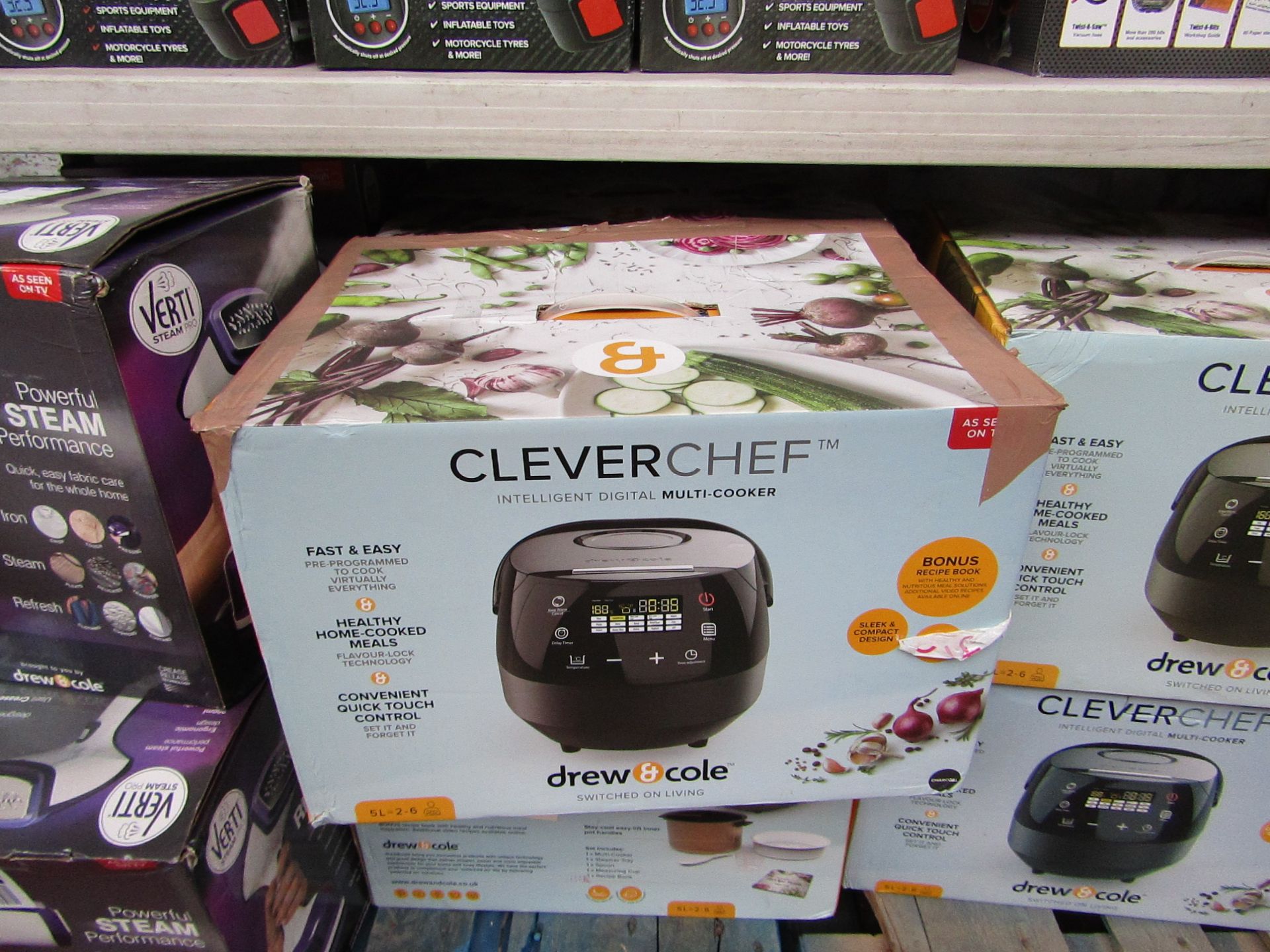 | 1X | DREW & COLE CLEVERCHEF | UNCHECKED AND BOXED | NO ONLINE RE-SALE | SKU 5060541511682 |