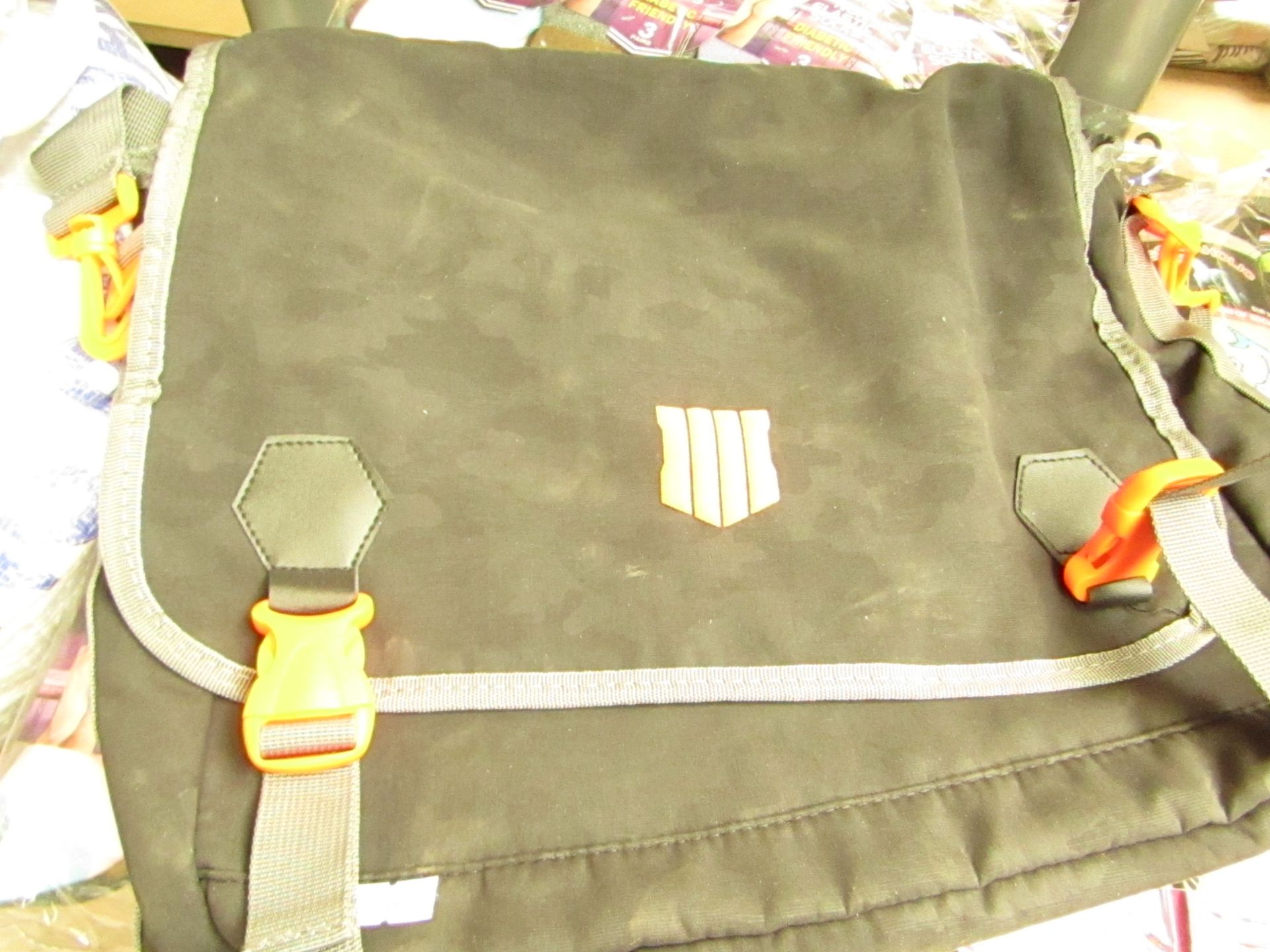 Call of Duty Black Ops Messenger Bag. New & packaged