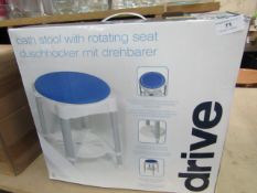 Drive Bar stool with rotating seat, boxed and unchecked for completeness and damage