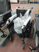 Drive Fold Away wheel chair, look unused but unchecked