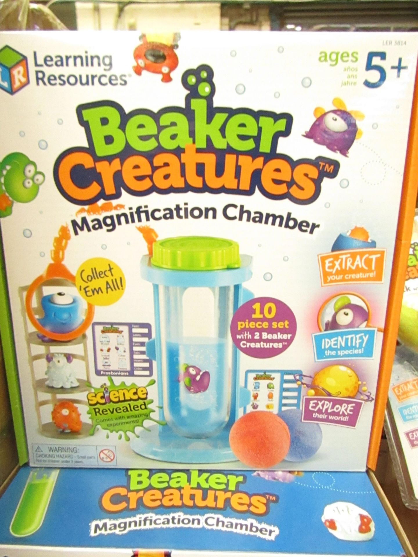 Learning Resources Beaker Creatures Magnification Chamber. New & Boxed