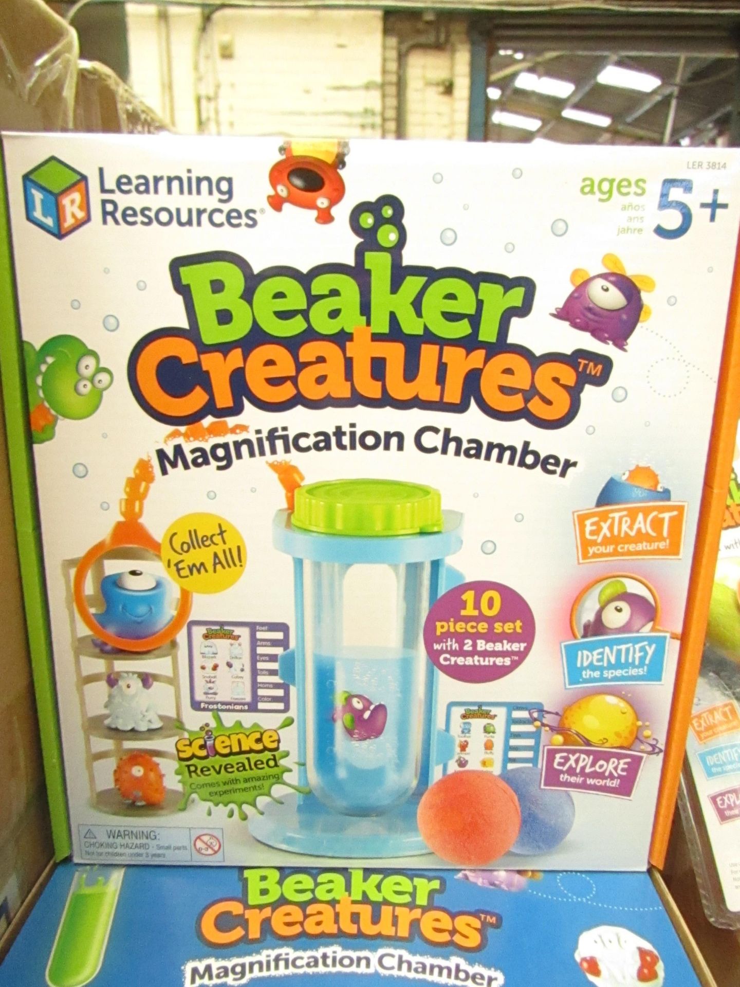 Learning Resources Beaker Creatures Magnification Chamber. New & Boxed