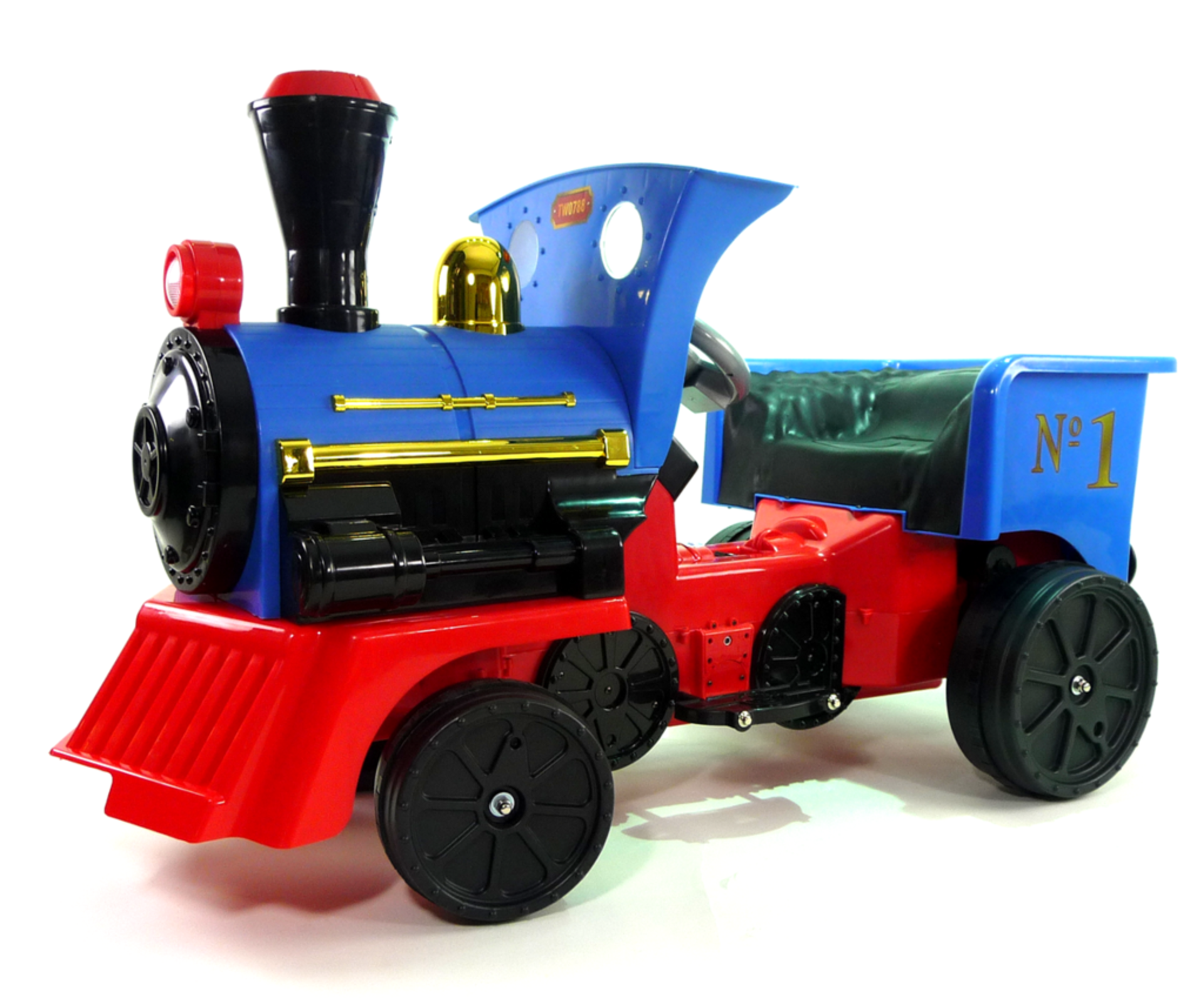 50pcs Brand new Boxed 12V ride On Train with Coal truck - 1 set comes in 2 boxes- 10 boxes on pallet - Image 3 of 6