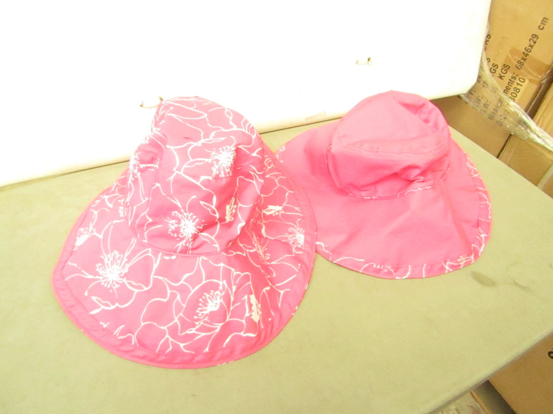 3 x Pi Rossini Ladies Reversable Beach Hats new with tag (see image for colour)