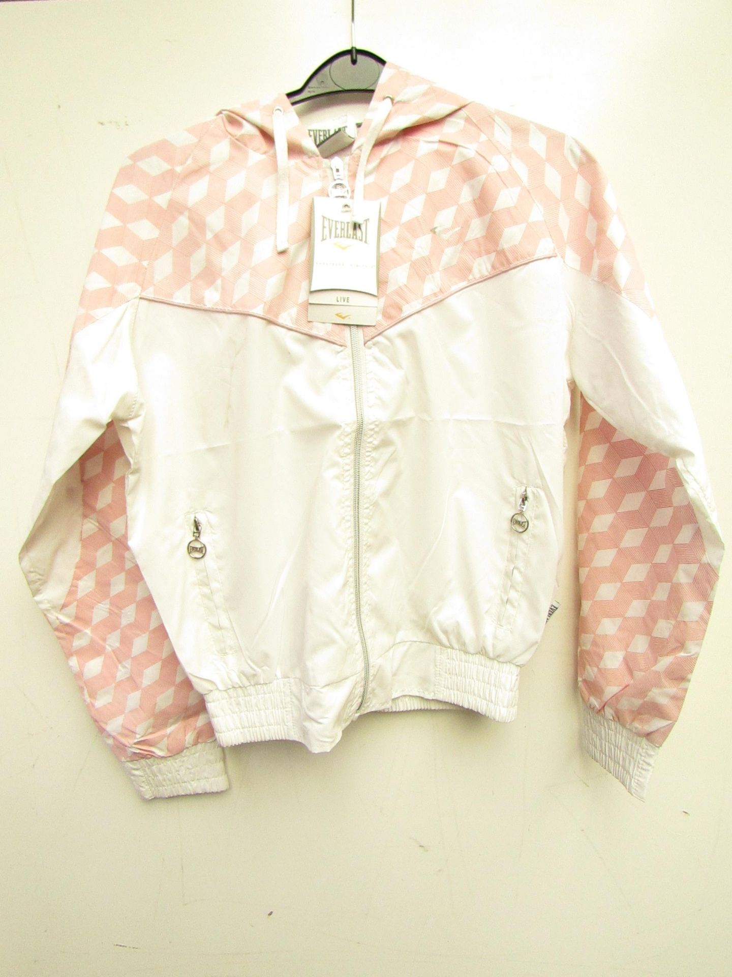 Everlast Girls White/Pink Jacket size 14 yrs new with tag