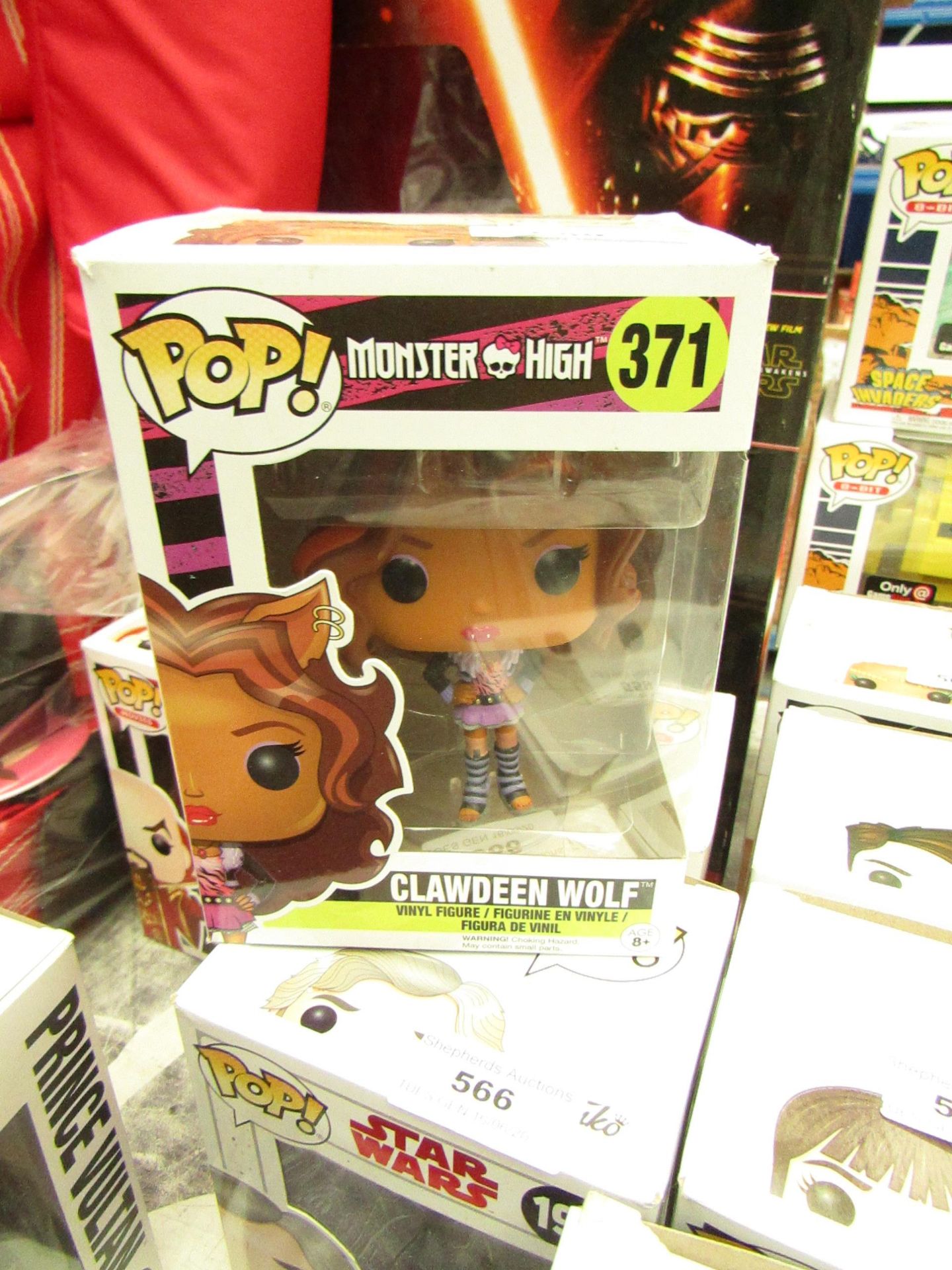 Funk Pop Figure, please see picture for details of which Pop figure it is, new and boxed