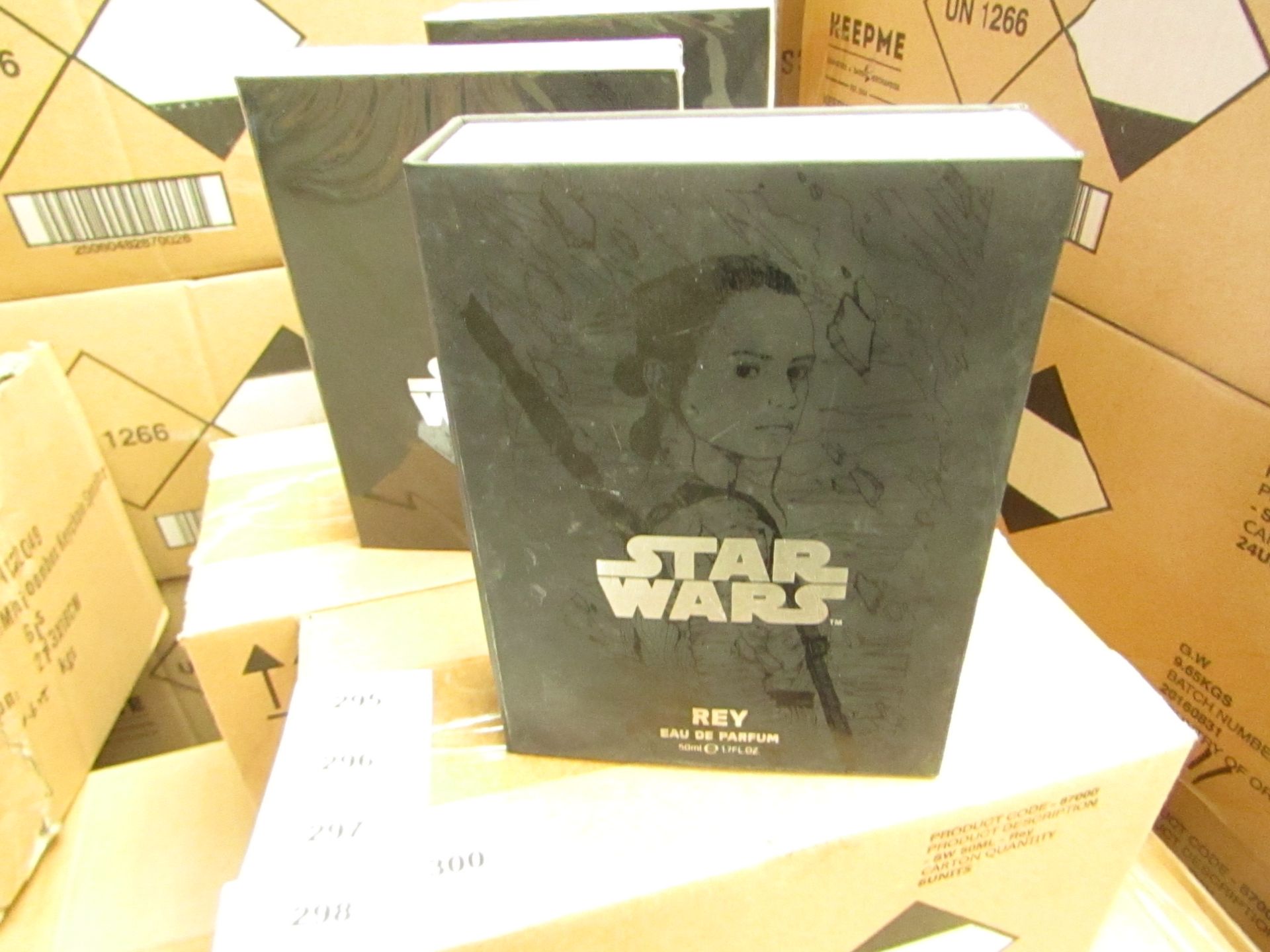 6x Star Wars Rey Eau De Parfum 50ml, new and packaged.