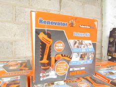 | 1X | RENOVATOR TWIST A SAW WITH ACCESSORY KIT | MAIN UNIT IS TESTED WORKING BUT WE HAVEN'T CHECKED