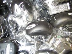 5x Microsoft wireless mouses, tested working and boxed.