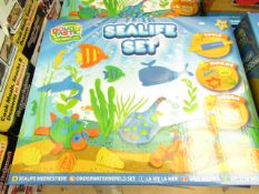 Dough tastic Sealife Set incl Dough,Moulds & Tools. New & Boxed