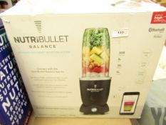 3 x NutriBullet Balance Bluetooth Nutrition Systems. Unchecked & Boxed