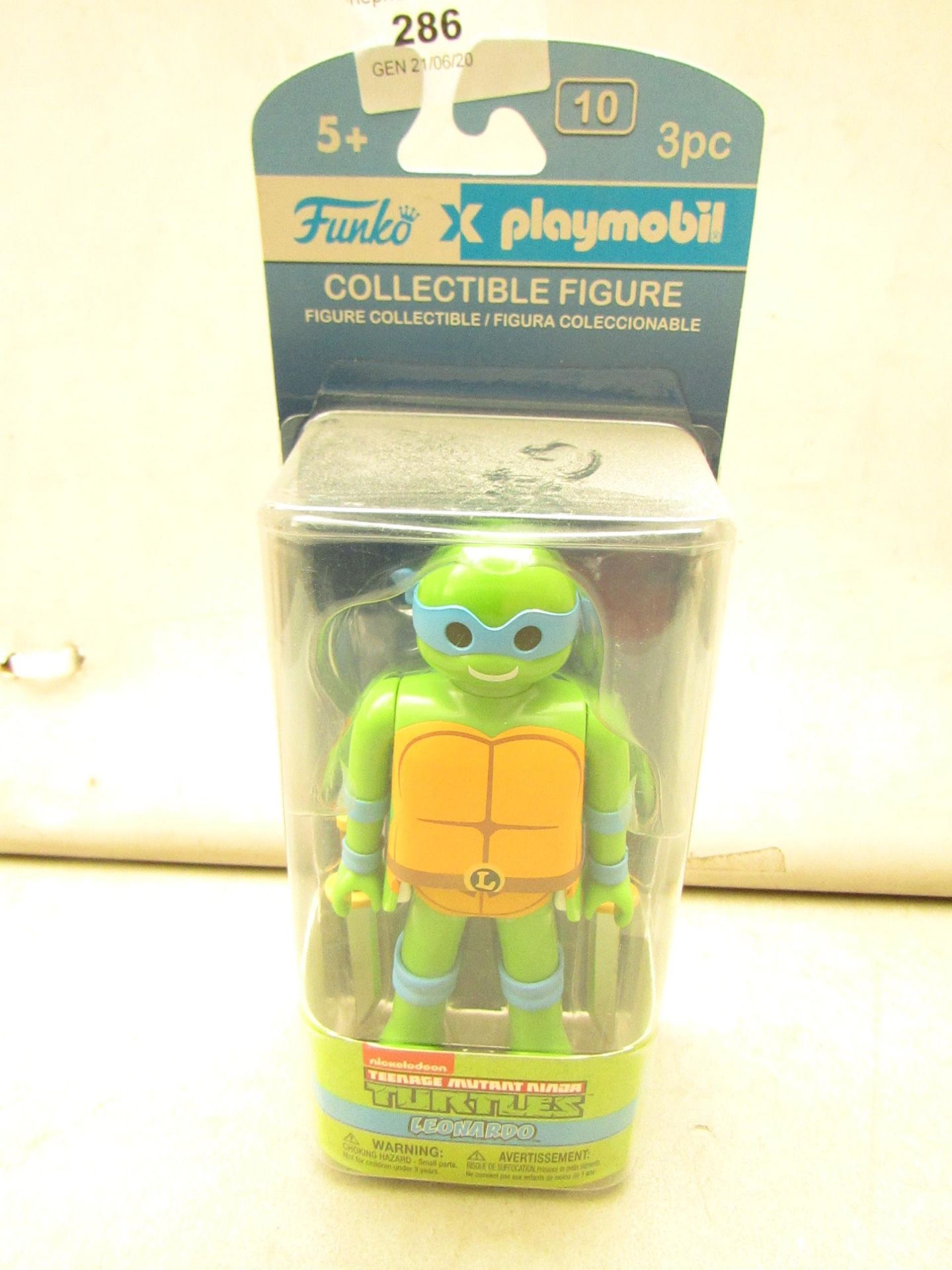 Turtles Leonardo Collectable Figure. New & Boxed