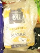 Tate & Lyle Caster Baking Sugar. 5kg. Bag has a tear but has been re bagged