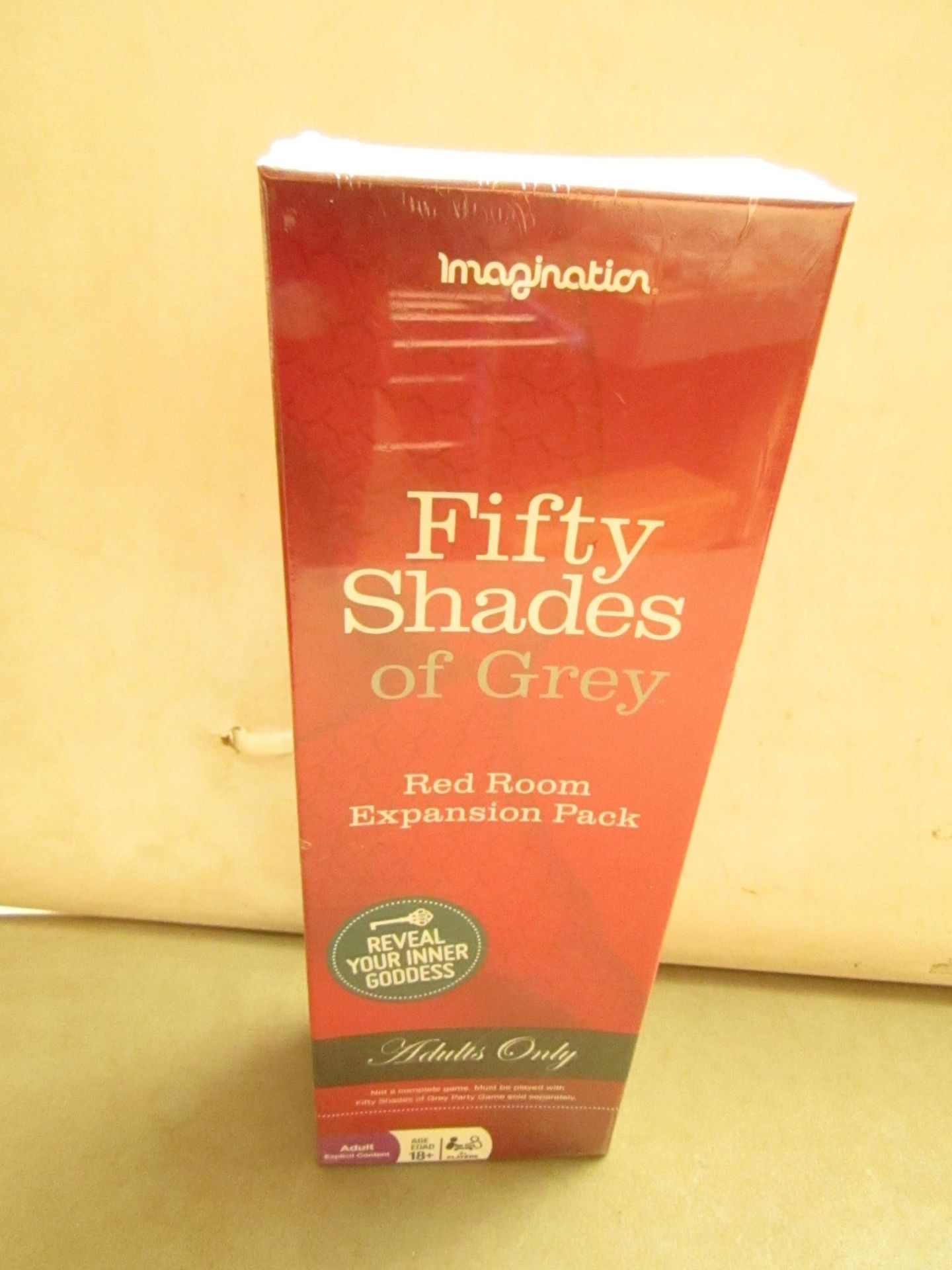 7 x Fifty Shades of Grey Red Room Expansion Packs. New & packaged