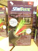 | 1X | STARTASTIC ACTION LASER PROJECTORS | NEW AND BOXED | NO ONLINE RE-SALE | SKU C5060191465304 |