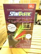 | 1X | BOX OF 6 STARTASTIC ACTION LASER PROJECTORS WITH 6 LASER MODES | NEW AND BOXED | SKU