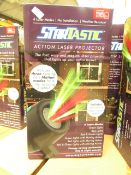 | 1X | STARTASTIC ACTION LASER PROJECTORS | NEW AND BOXED | NO ONLINE RE-SALE | SKU C5060191465304 |