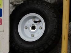 pack of 10 sack truck tyres new.