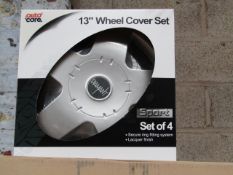autocare alloy wheel trims 13inch,new and packaged
