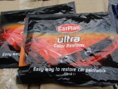 100x Car Plan 50ml car colour restorer, new and packaged.