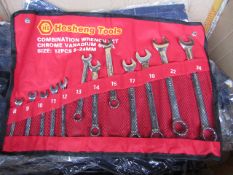 hesheng 12pcs wrench set 8-24mm,new and packaged