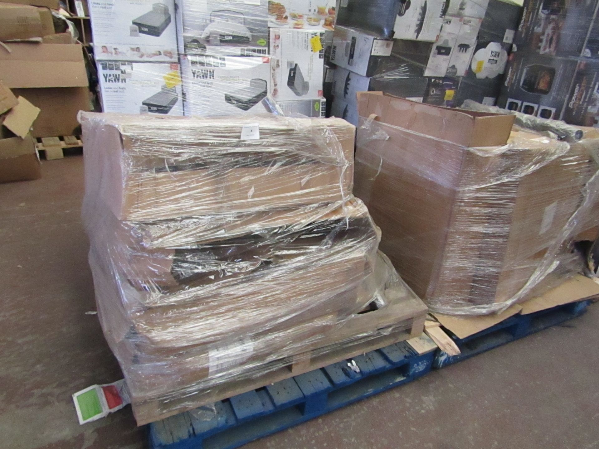 2x pallet which contain a total of approx 10 Retail Plant stand roller tree stands, all unchecked - Image 2 of 2