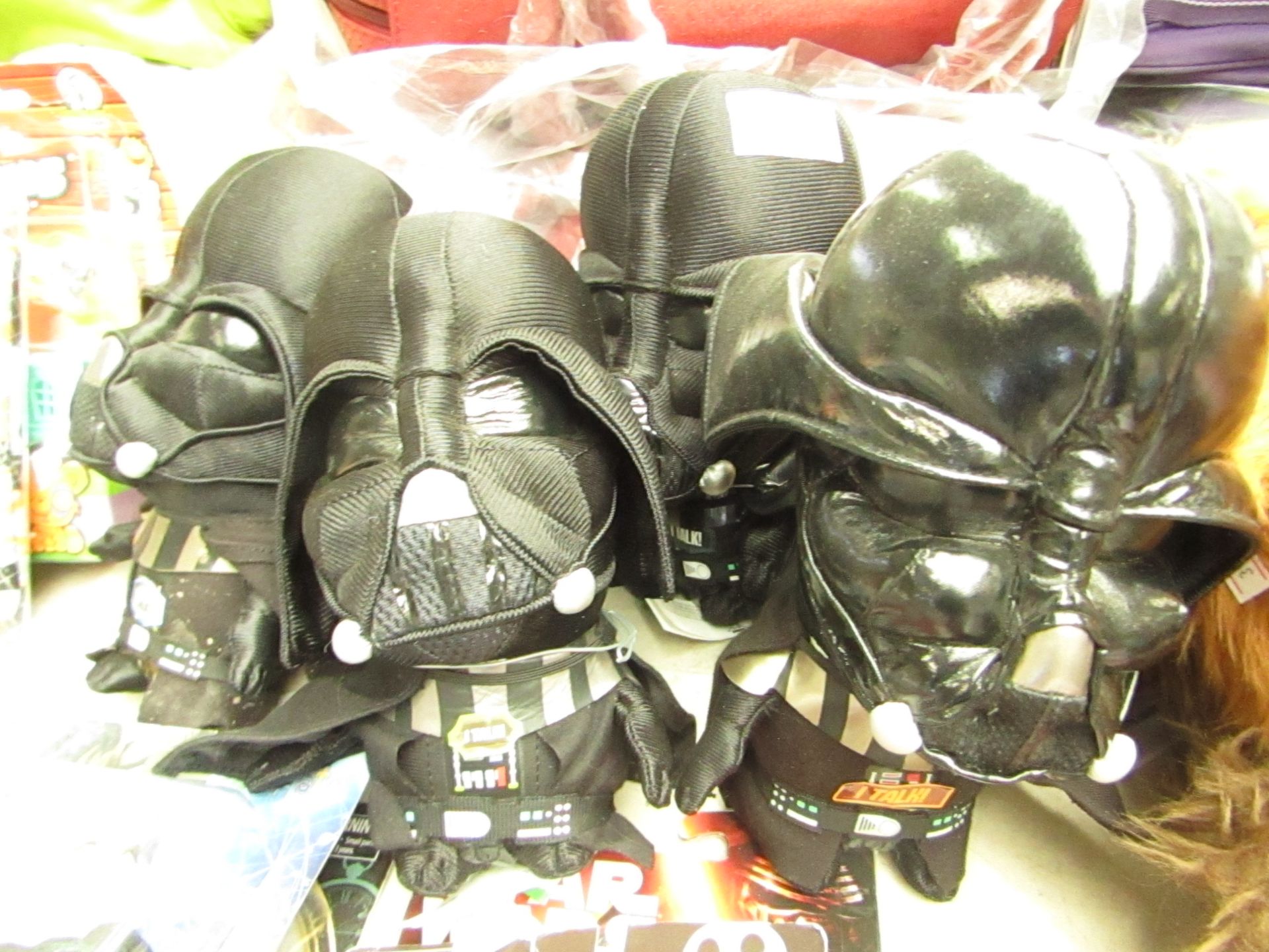 4 x Star Wars Plush Teddies. See Image