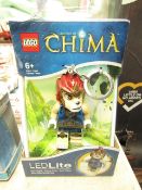 5 x Lego Chima LED Lites Keychains. New