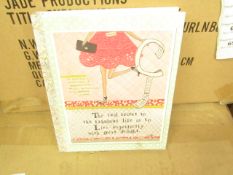 Box of 60 Curly Girl Notebooks. New & packaged