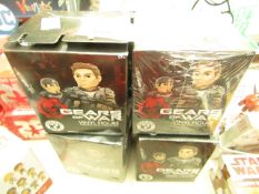 7 x Mystery minis Gears of War Vinyl Figures. New in sealed Boxes