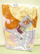 2 x Sofia the First Printed Towels. New & packaged