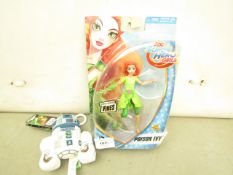 2 items Being a Star Wars Plush character & Super Heroes Girls Poison Ivy. New