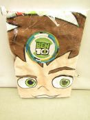 2 x Ben 10 printed Towels. New & packaged